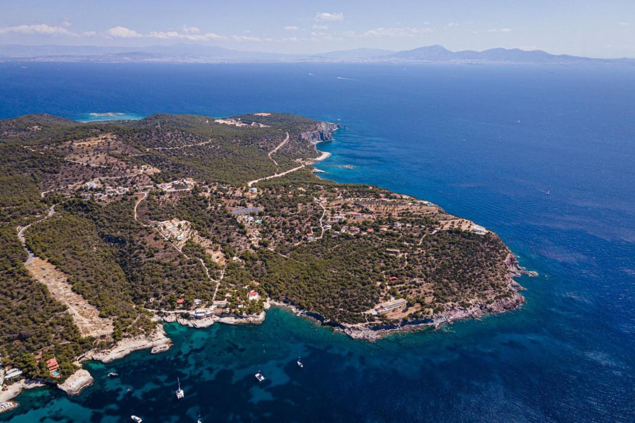 Aphaia Villa Aegina Agia Marina  Esterno foto