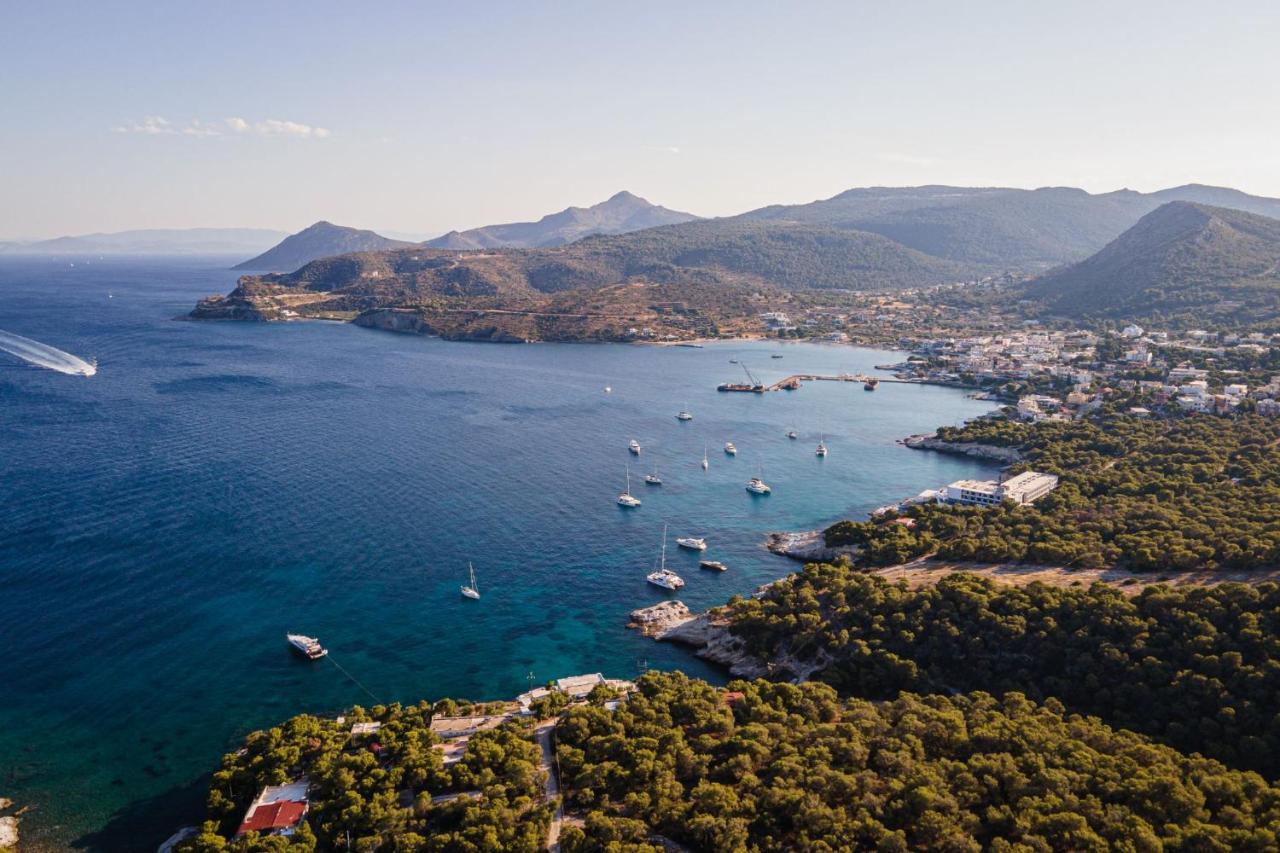 Aphaia Villa Aegina Agia Marina  Esterno foto