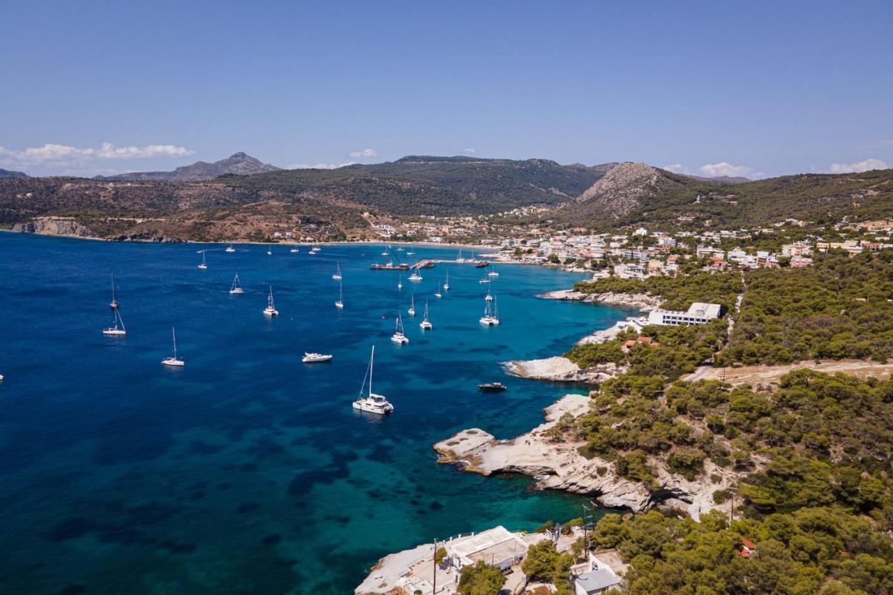Aphaia Villa Aegina Agia Marina  Esterno foto