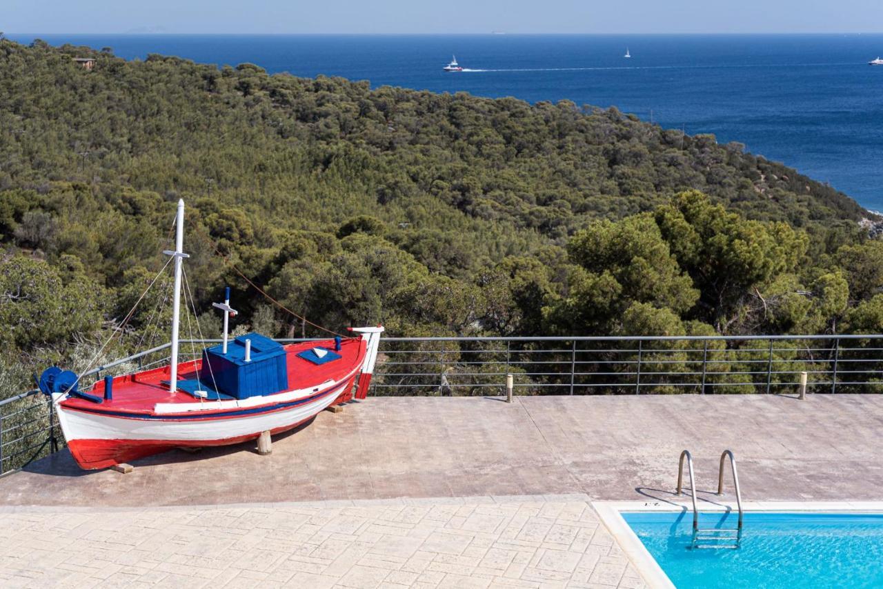 Aphaia Villa Aegina Agia Marina  Esterno foto