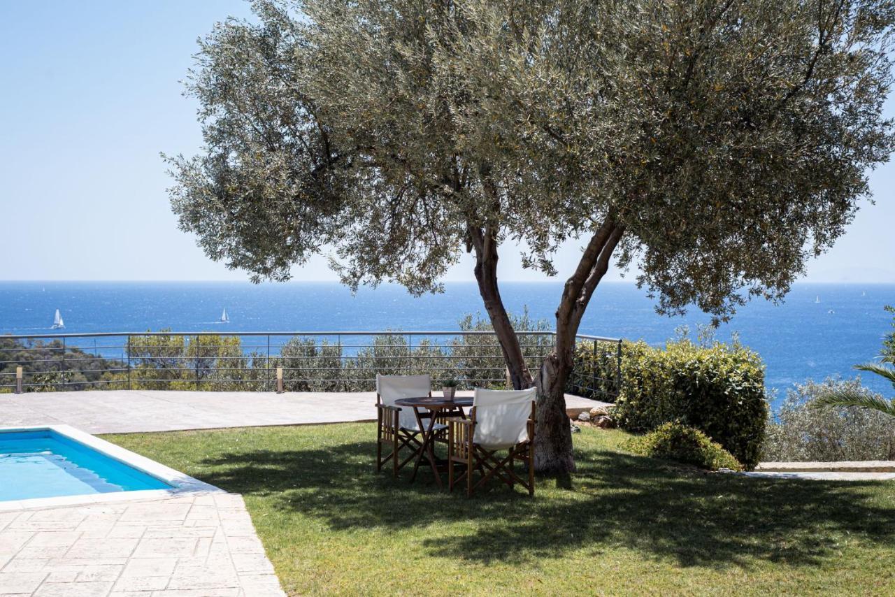 Aphaia Villa Aegina Agia Marina  Esterno foto