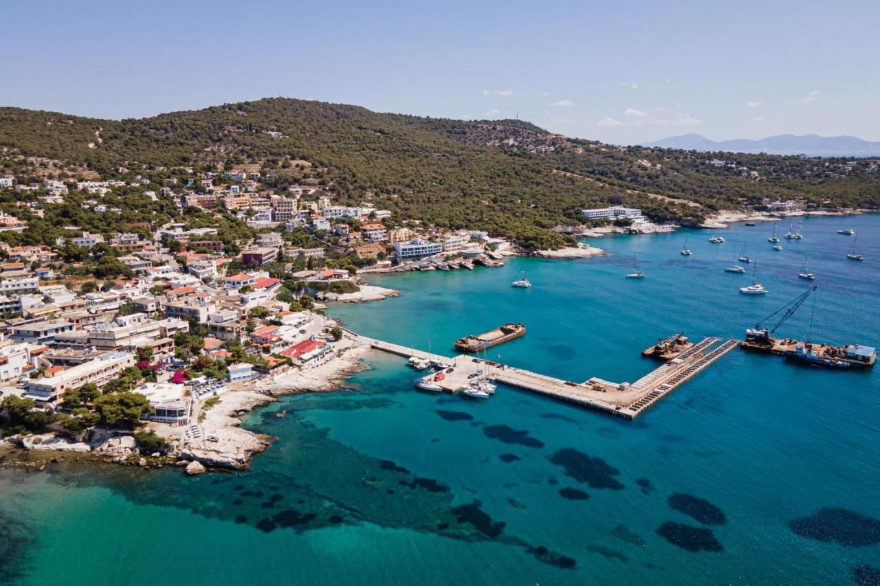 Aphaia Villa Aegina Agia Marina  Esterno foto
