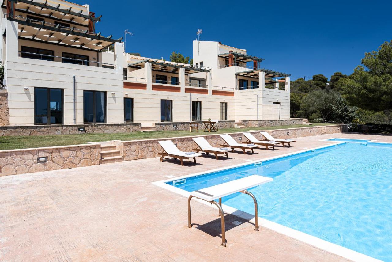 Aphaia Villa Aegina Agia Marina  Esterno foto