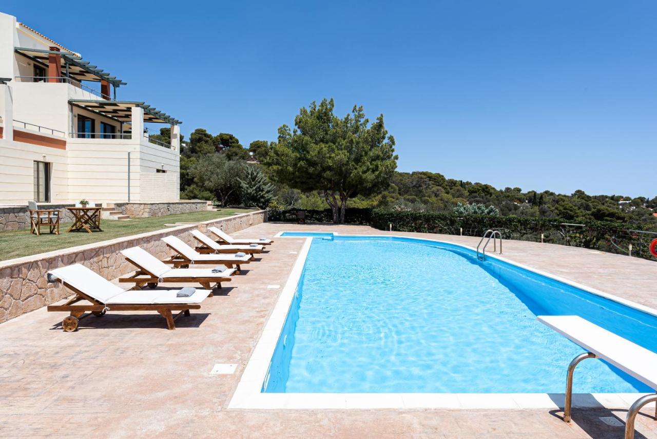Aphaia Villa Aegina Agia Marina  Esterno foto